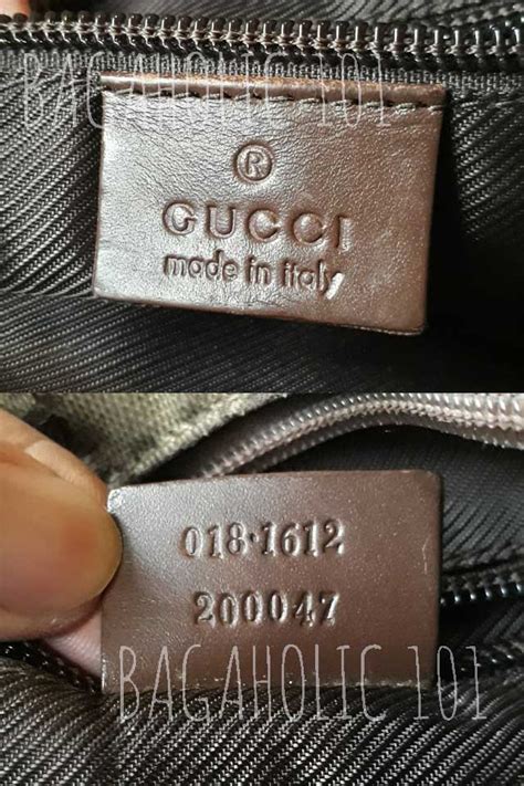 how to know a authentic gucci bag|authenticate vintage Gucci bag.